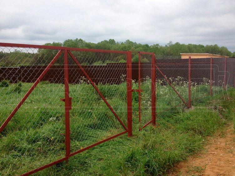 Забор рабицы профнастила, откатние ворота  .Калітка , Відкатні , розпа