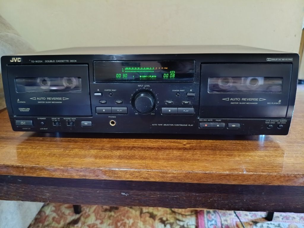 Кассетная дека JVC  td-w 254 bk