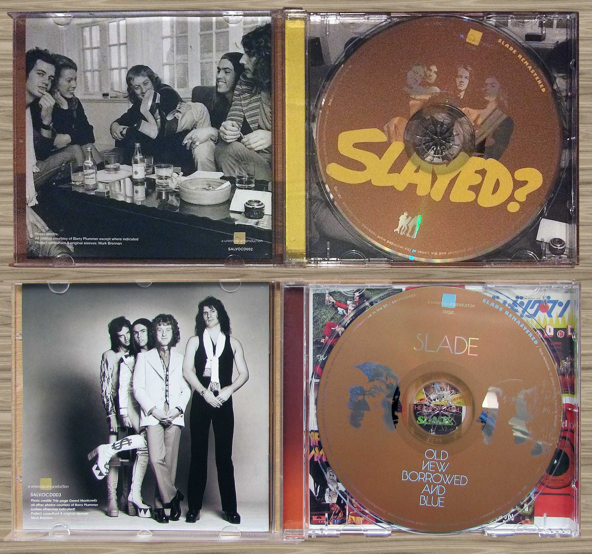 CD SLADE Slayed? / Old New Borrowed / Sladest /74/ 81 / 83 / 85