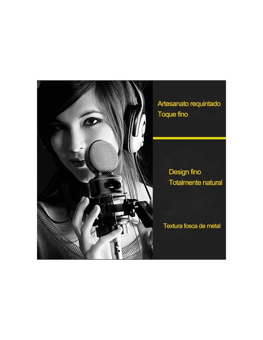 Microfone Condensador QRA-T600