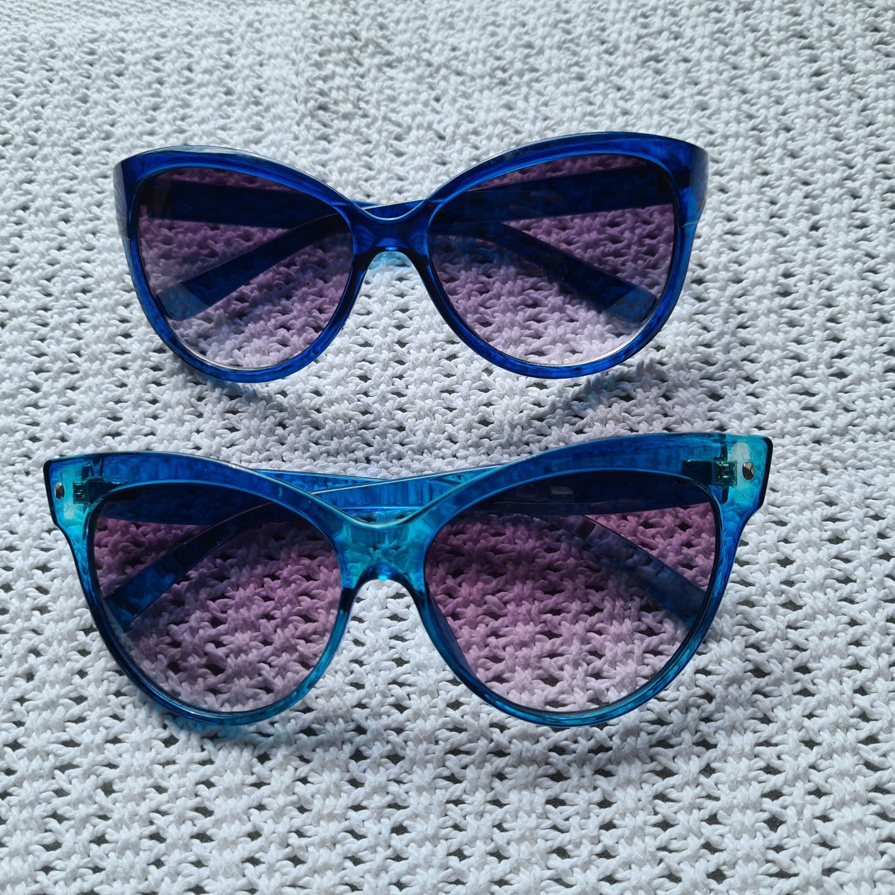 Gandano okulary przeciwsłoneczne damskie ochrona UV 100 2 pary