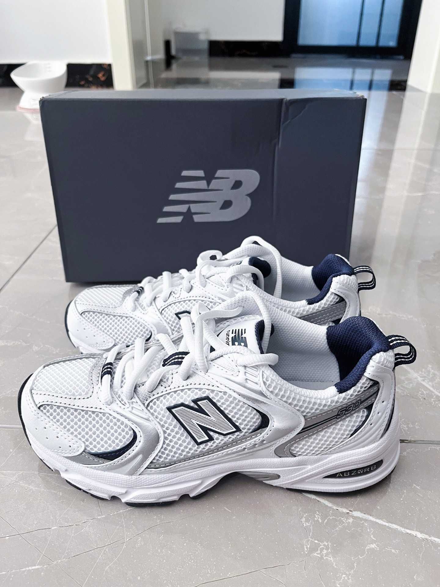 *NewBalance530Biały Pozostafa.36