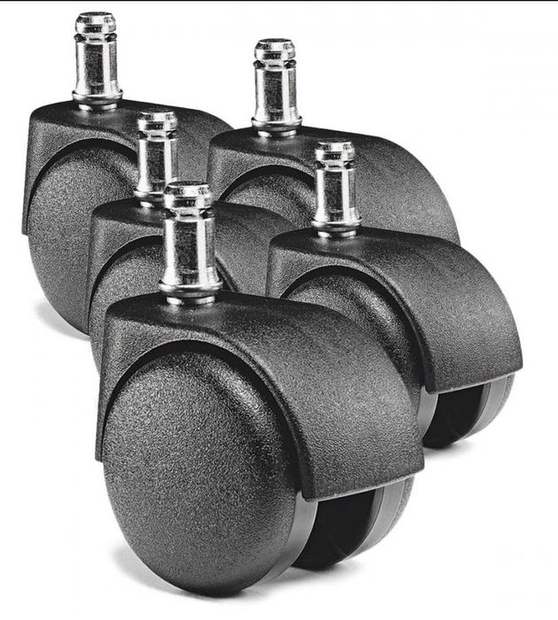 Kółka krzesła obrotowego - 5szt.