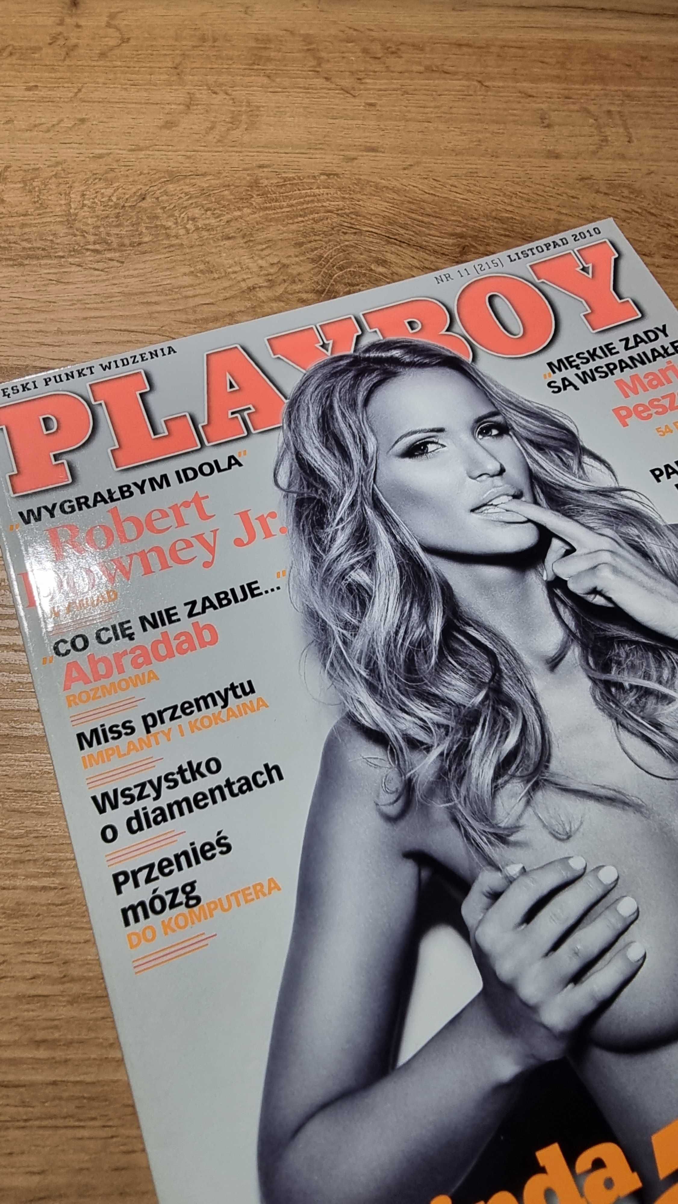 Playboy 2010 - Agnieszka Szczepaniak, Linda Zimany, Robert Downey Jr.