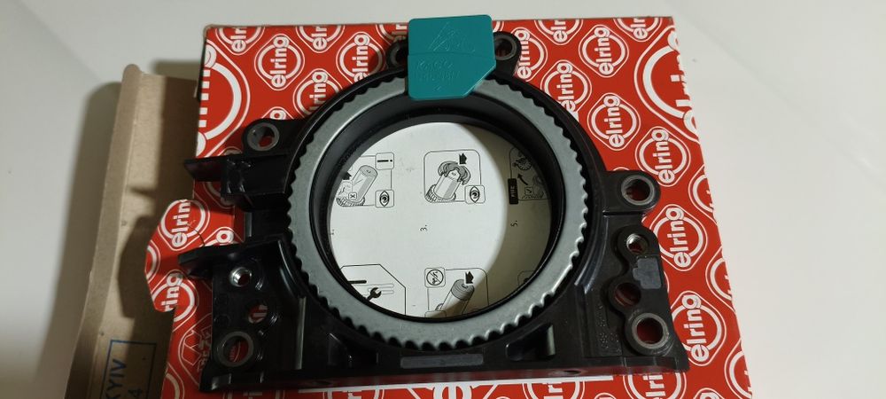 Сальник коленвалу задній Elring 340.280  04L 103 171E