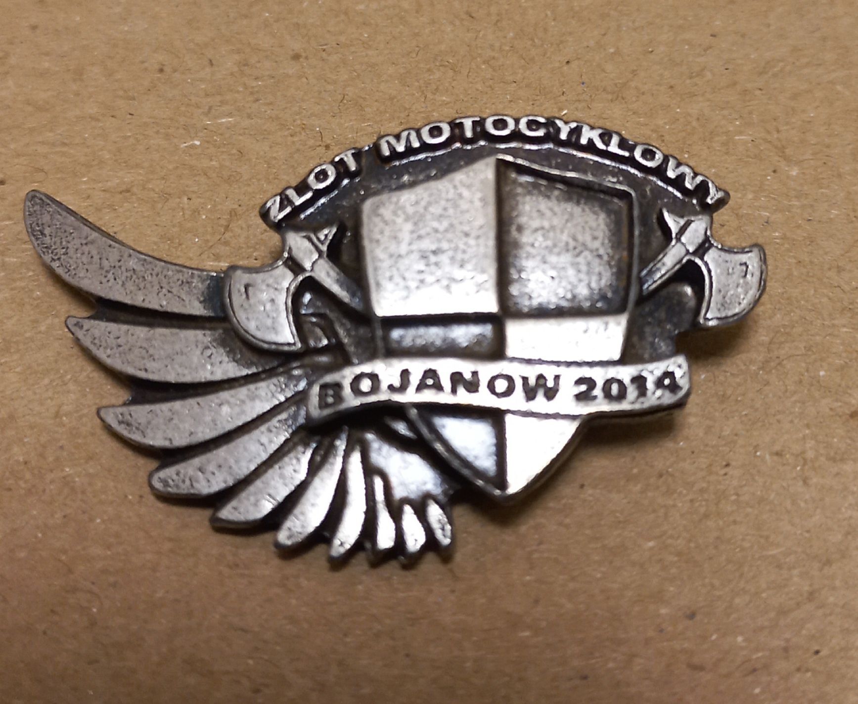 Blaszka zlot motocyklowy Bojanów 2014