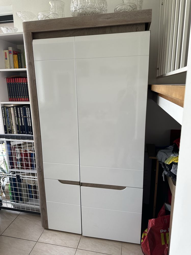 Biała szafa Irma 100cm