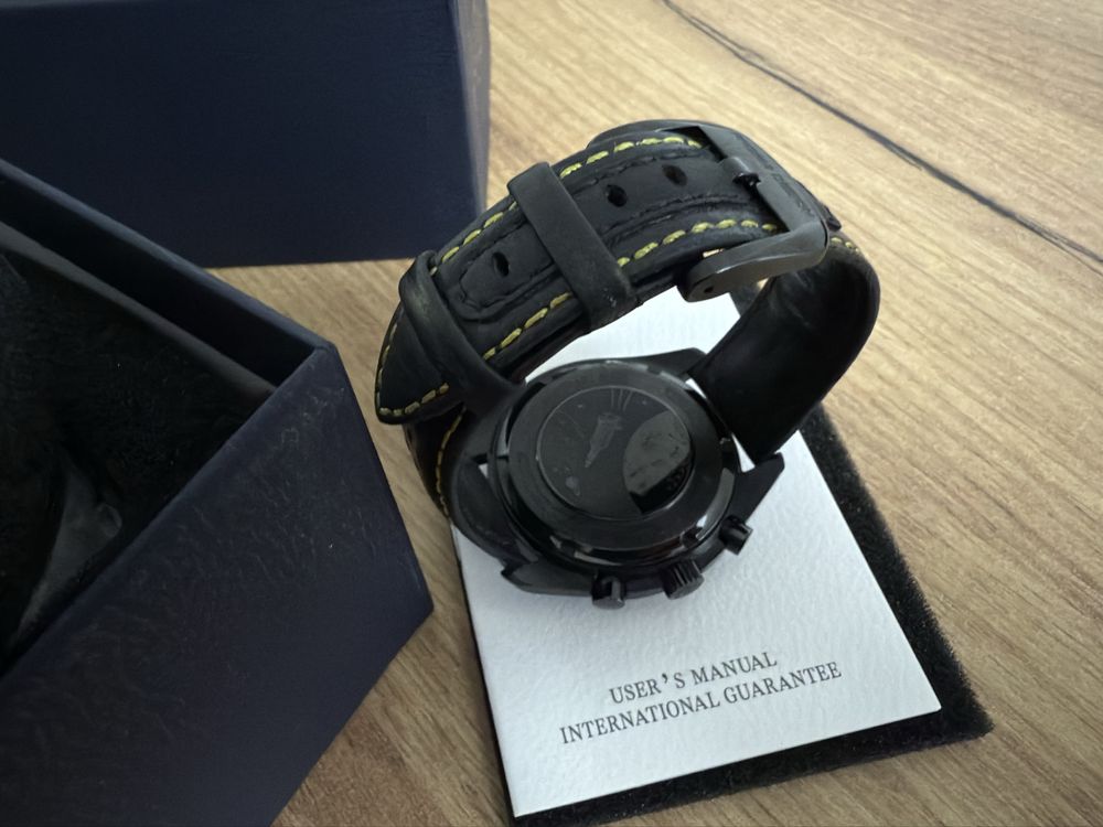 Pagani Design Chrono back to the moon Czarny
