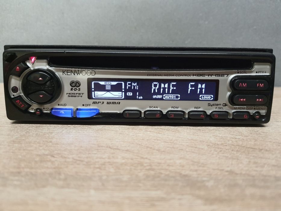Radio Samochodowe Kenwood KCD-W4527 CD klasyk Fiat Seicento Vintage