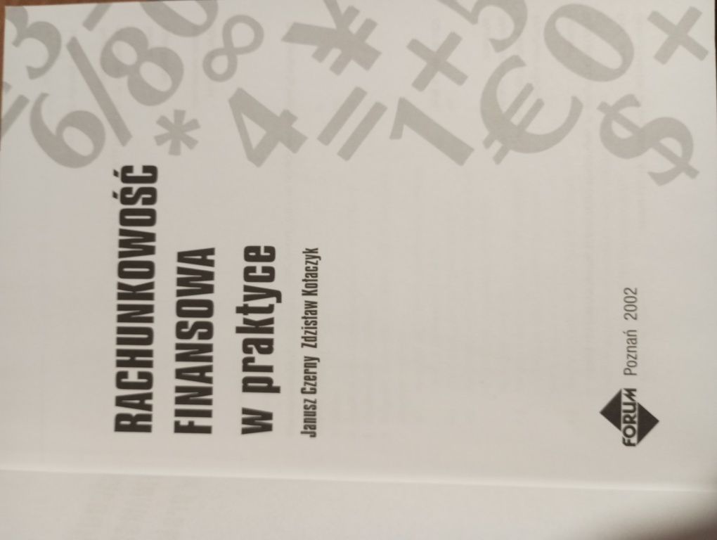 Rachunkowość finansowa w praktyce