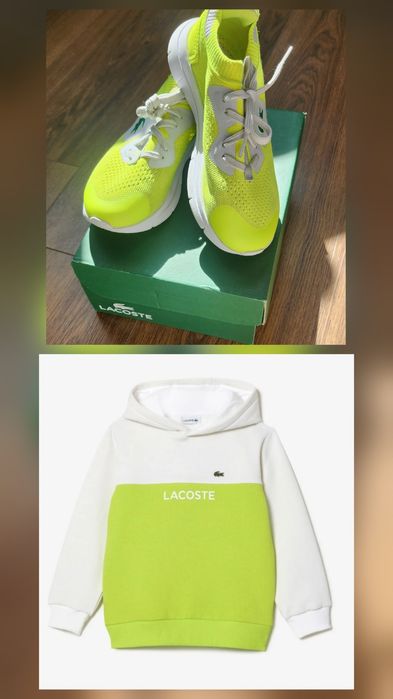 Костюм Lacoste Дитячі Кросівки 33р. + Худі 152см