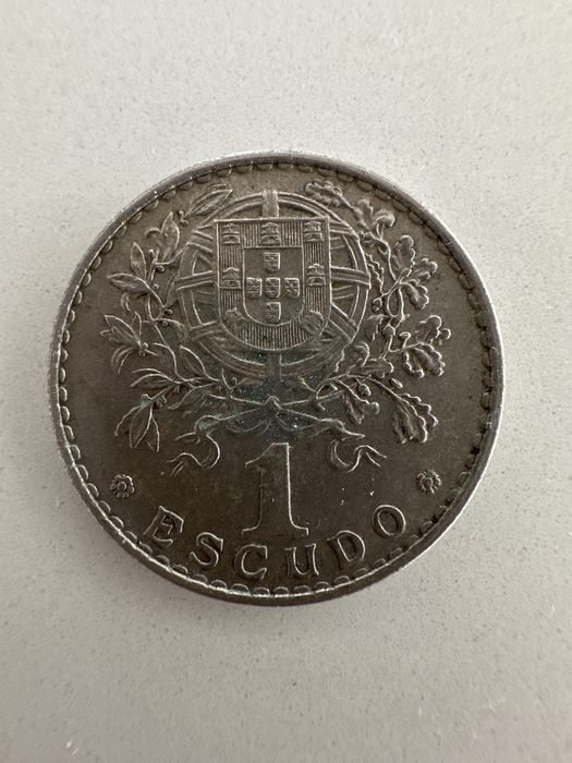 Moeada 1 escudo Republica Portuguesa - 1968