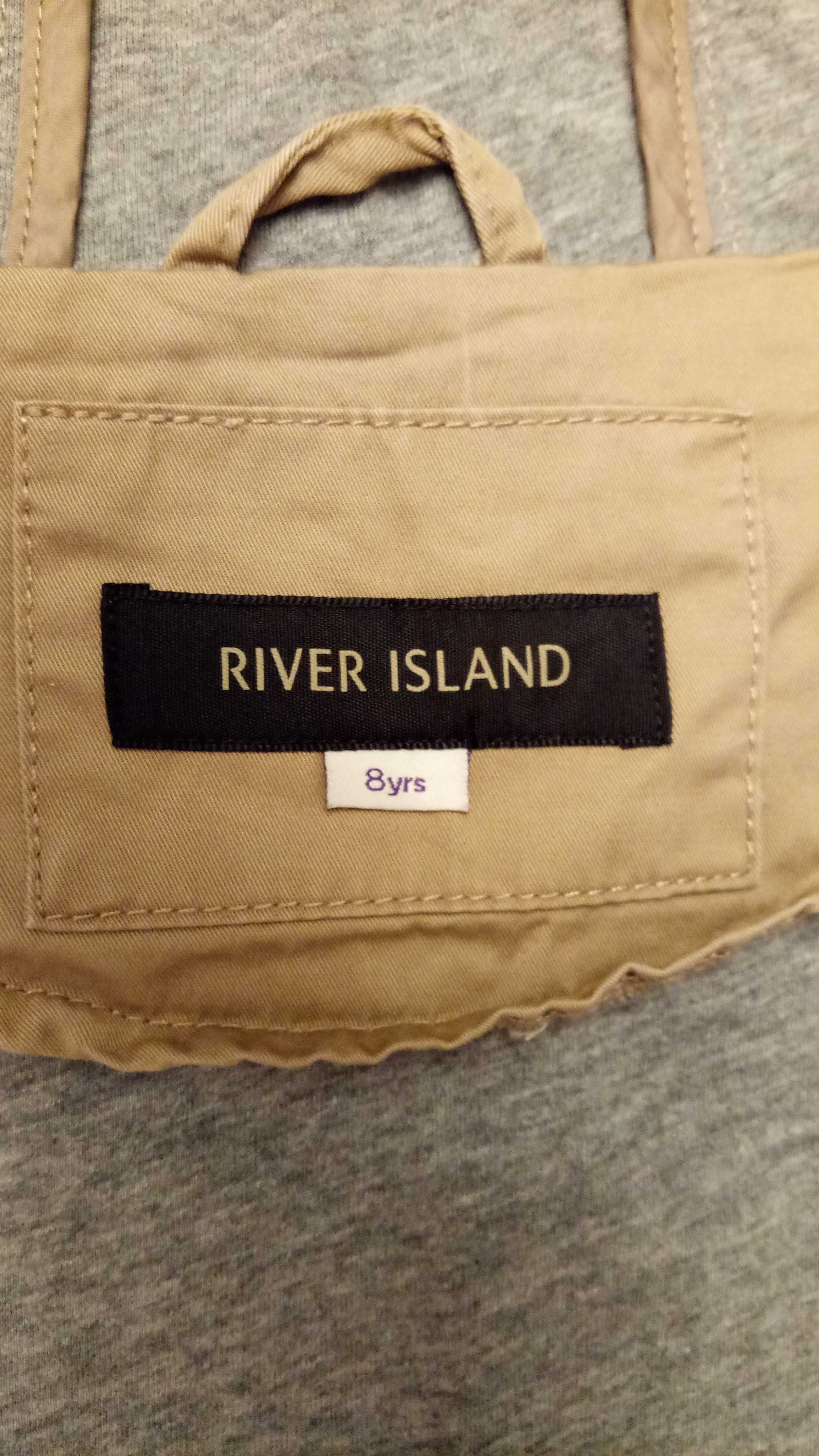 Kurtka wiosenna dziecięca RIVER ISLAND wiek: 8 lat lat, roz.: 128 cm.