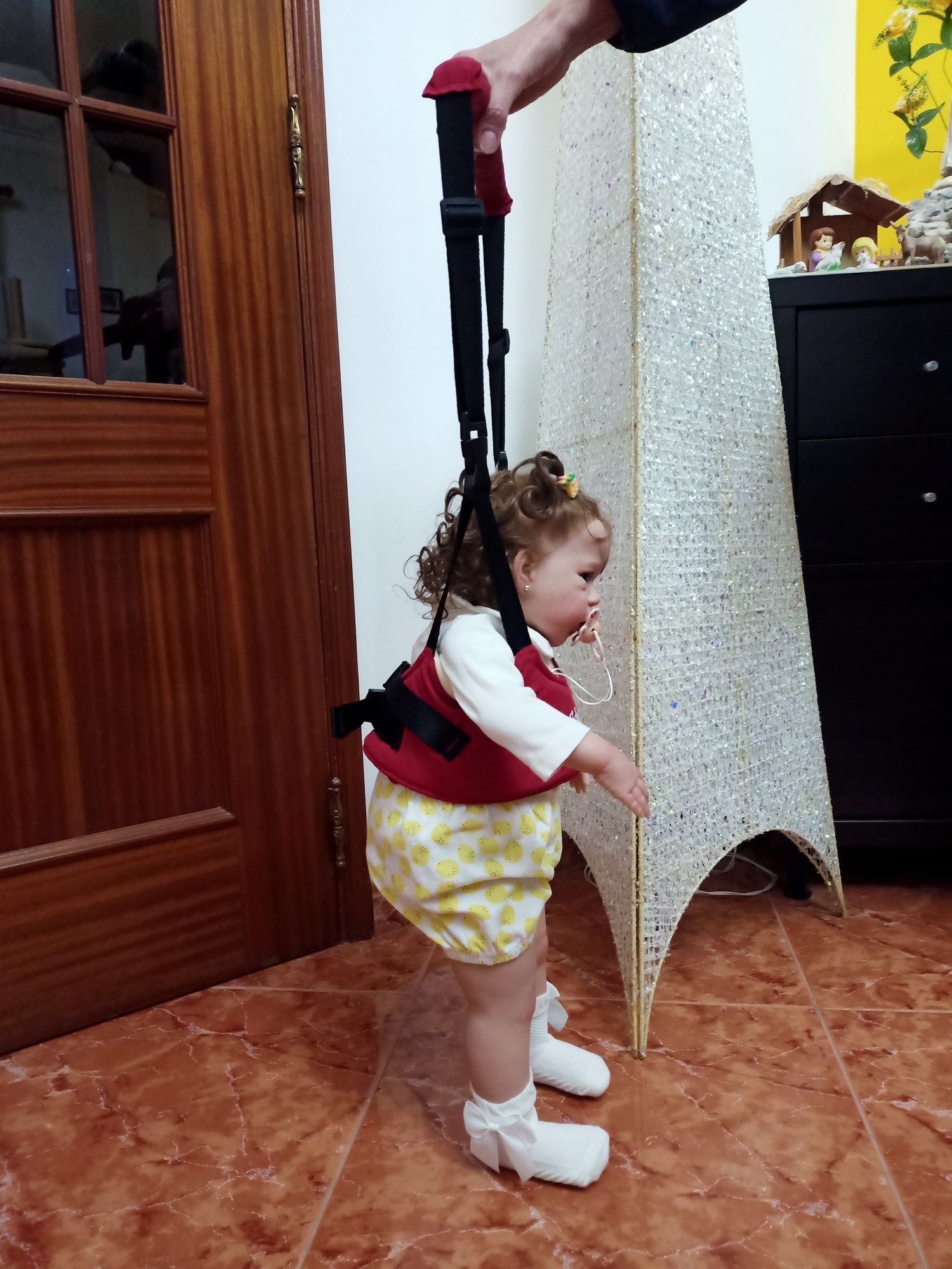 Colete andador suspenso bebé andador infantil