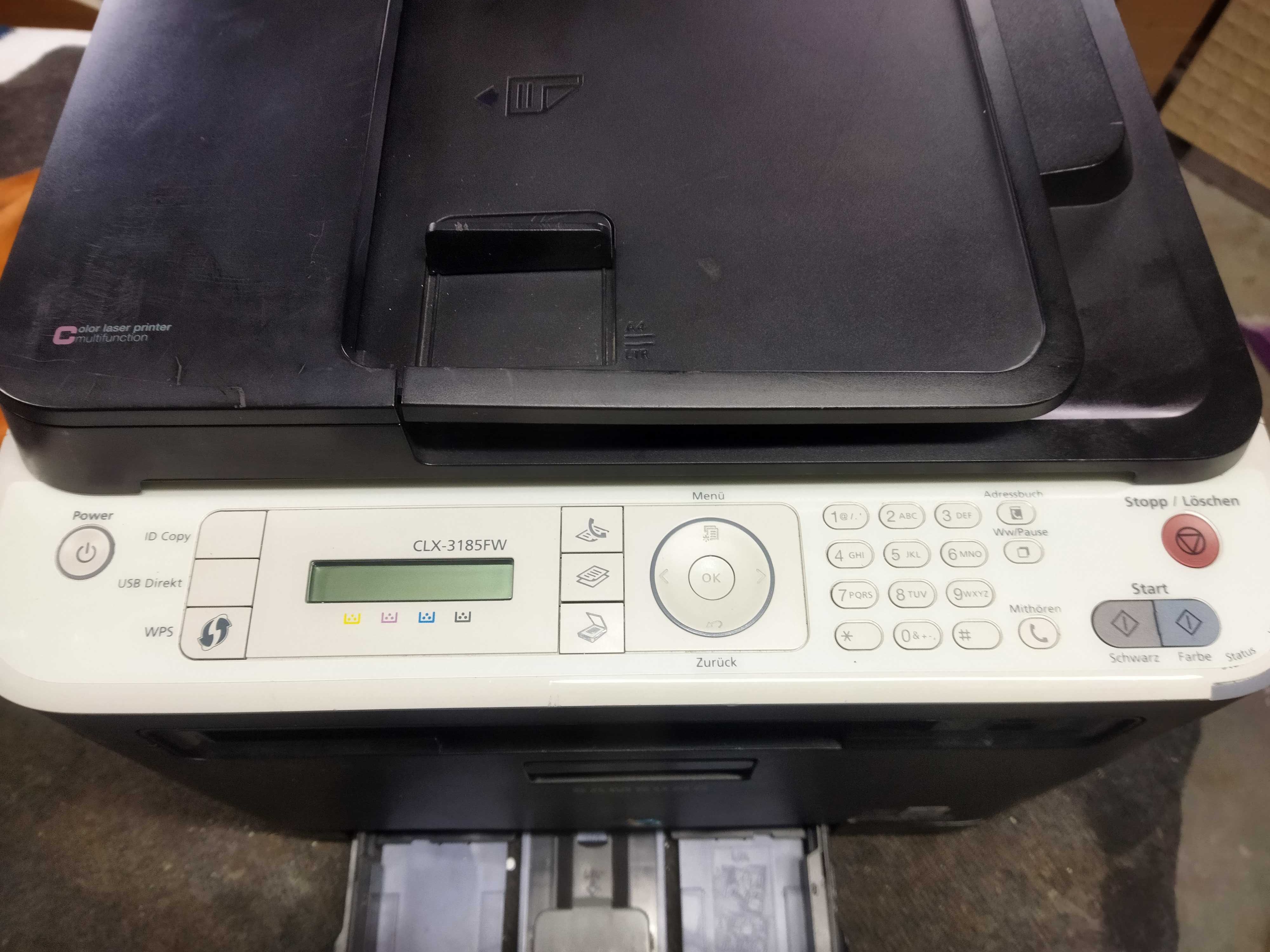 Drukarka laserowa Samsung CLX-3185FW