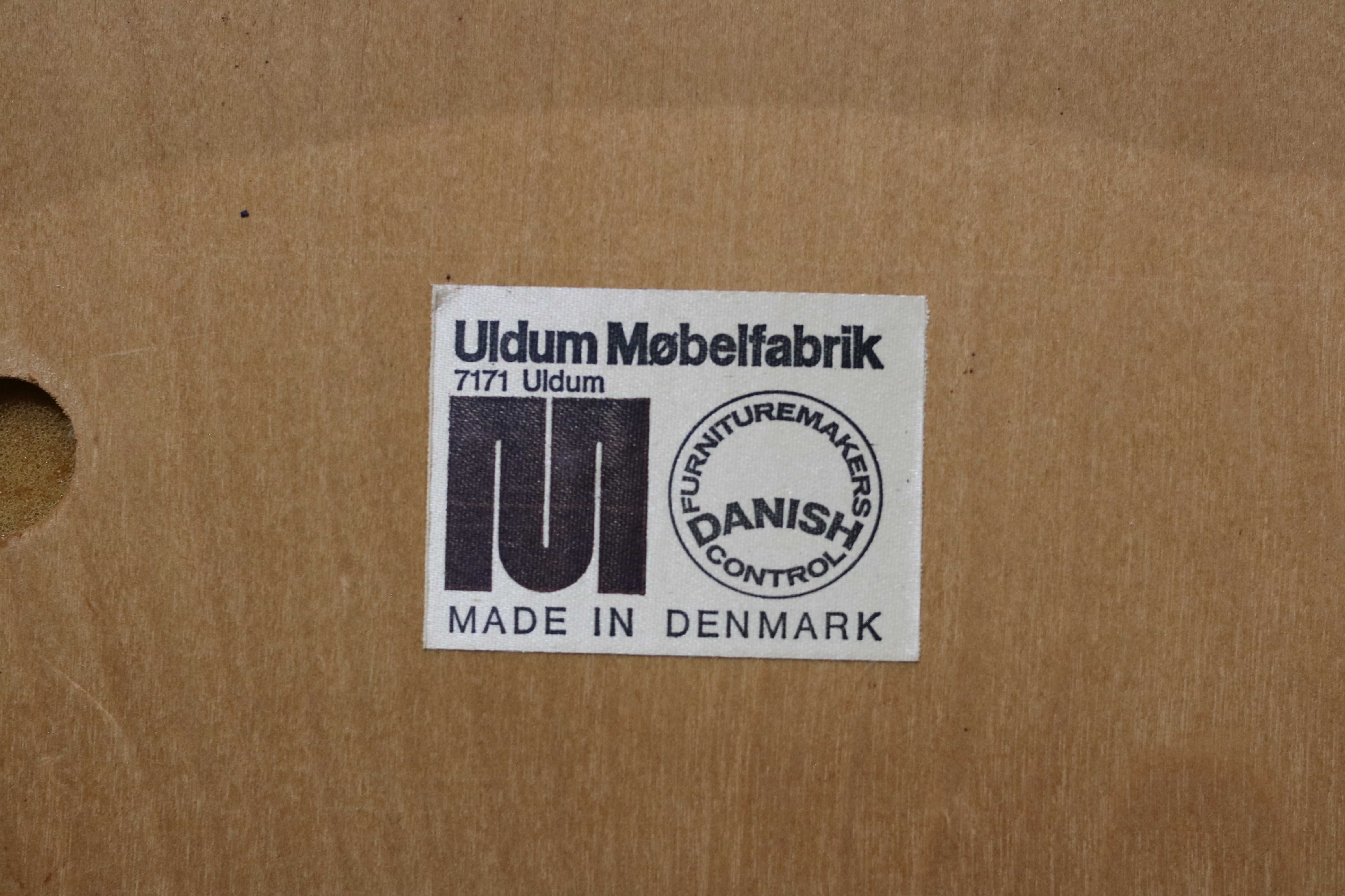 Cadeiras Johannes Andersen mod. Louise em pau santo| Uldum Mobelfabrik