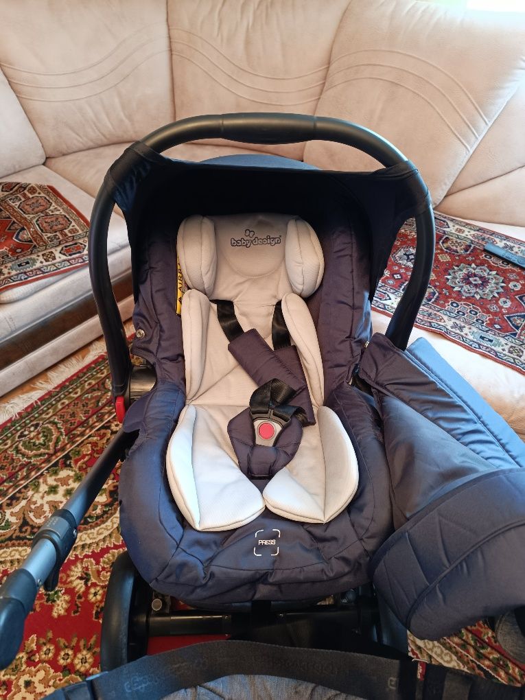 Коляска Babydesign Husky 3в1