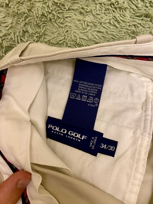 Чоловічі світлі брюки Polo Ralph Lauren Golf