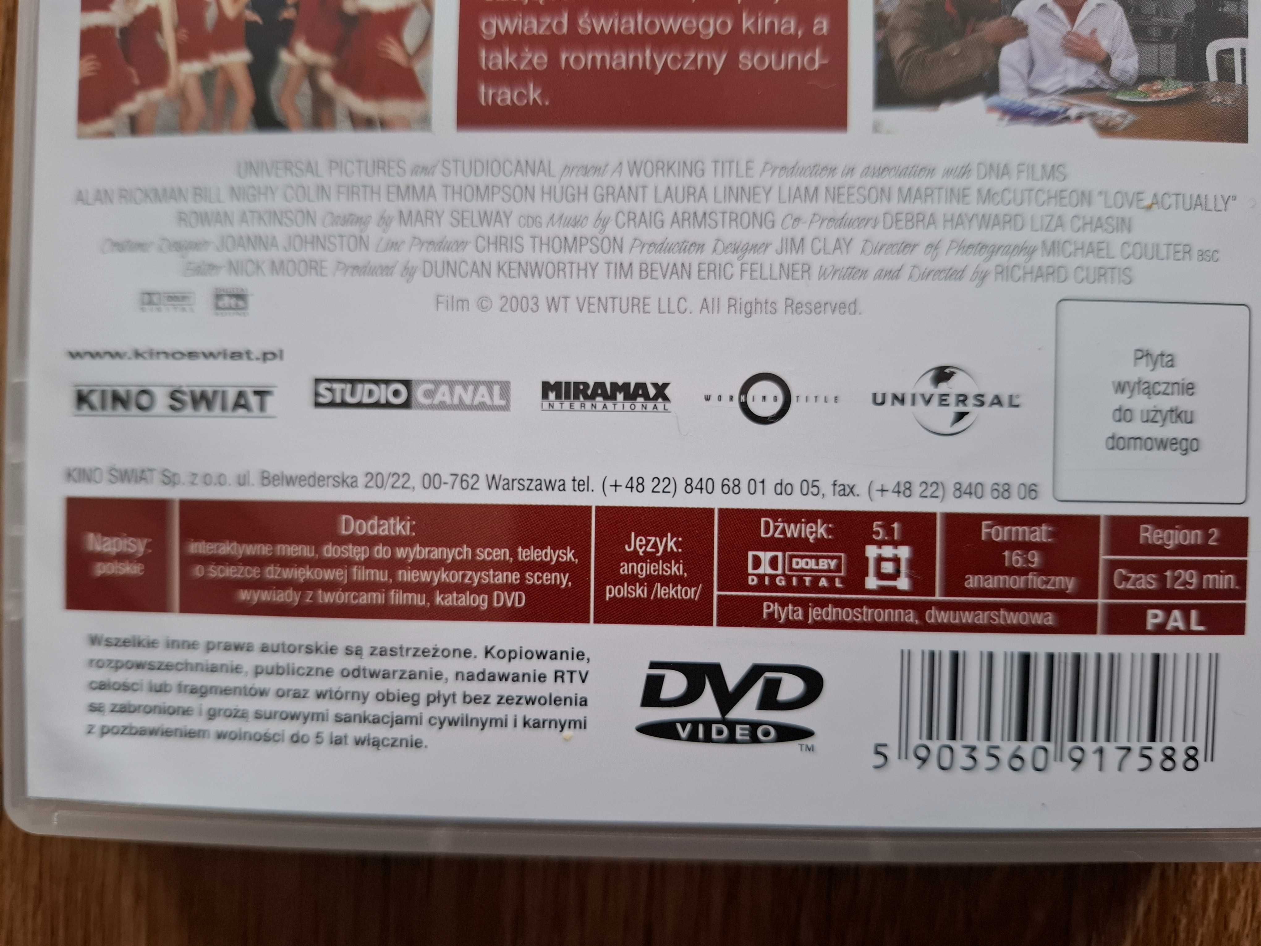 Film dvd To właśnie miłość