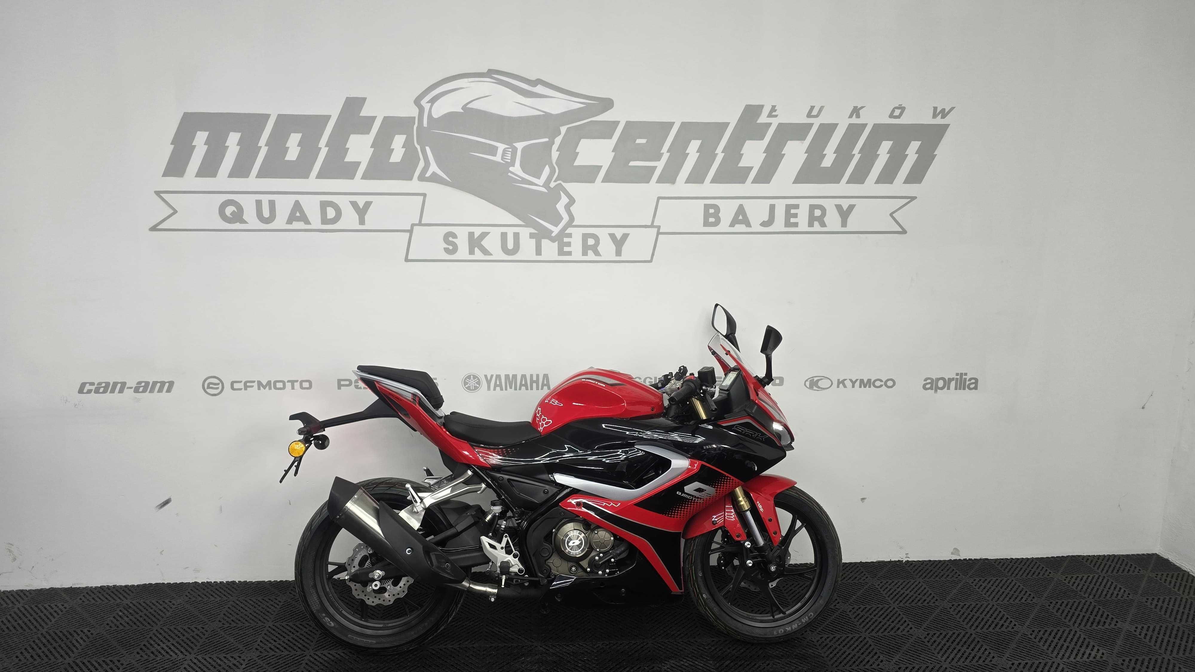 NOWY QJ MOTOR SRK 125R kat. A1 GWARANCJA FVAT23% transport RATY Łuków