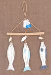 Decoração  peixes novo com etiqueta