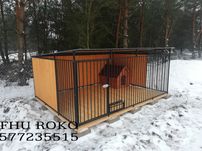 Duzy boks dla psa kojec 4x3,kojce dla psów klatka dla zwierząt