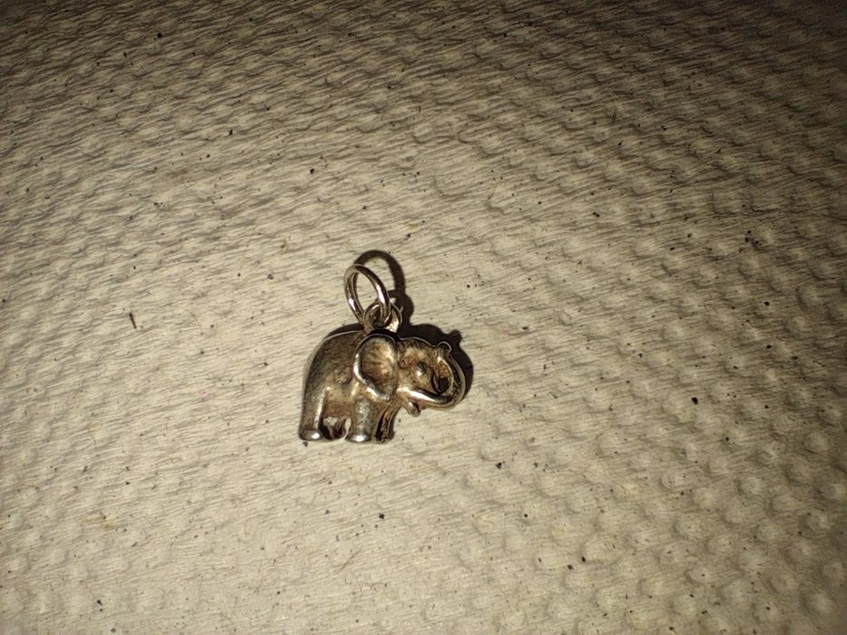 Подвеска "слон" серебро