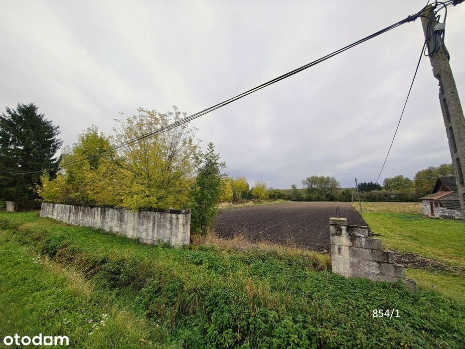 Teren rolno–leśny -4 działki o łącz. pow. 4,86 ha (opcja kupna osobno)