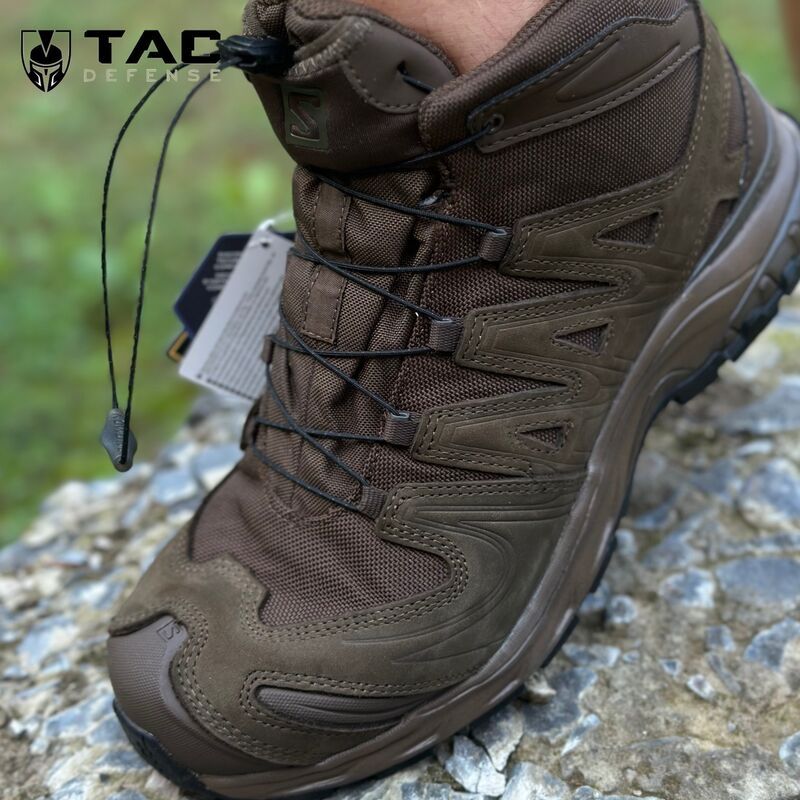 Берці тактичні Salomon XA Forces Mid GTХ - коричневі