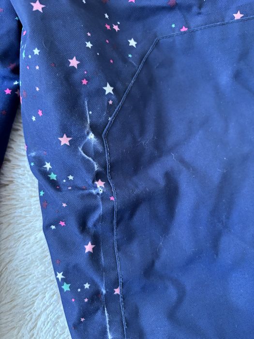 110 H&M kombinezon zimowy przejsciowy dla dziewczynki