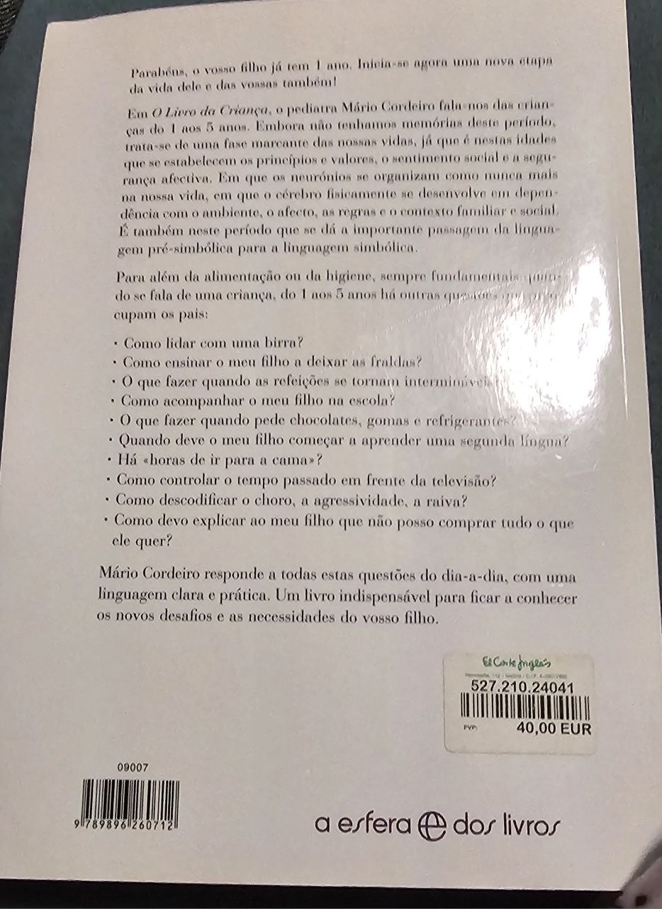 O livro da criança