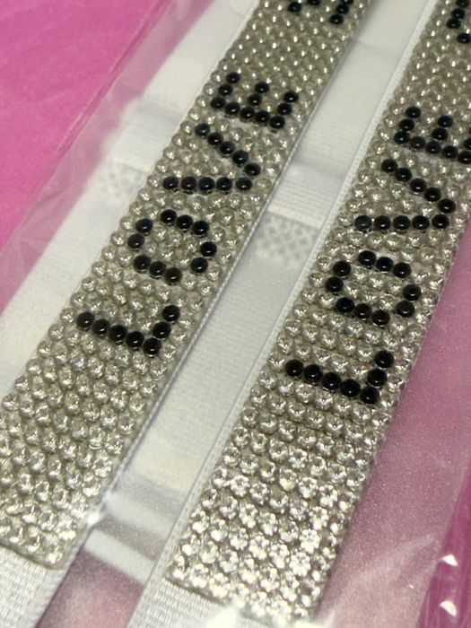 Бретелі зі стразами