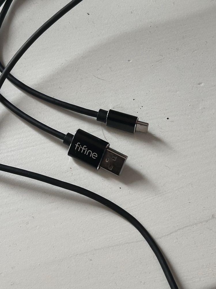 Fifine A6V AmpliGame RGB USB мікрофон | Як новий | Повний комплект