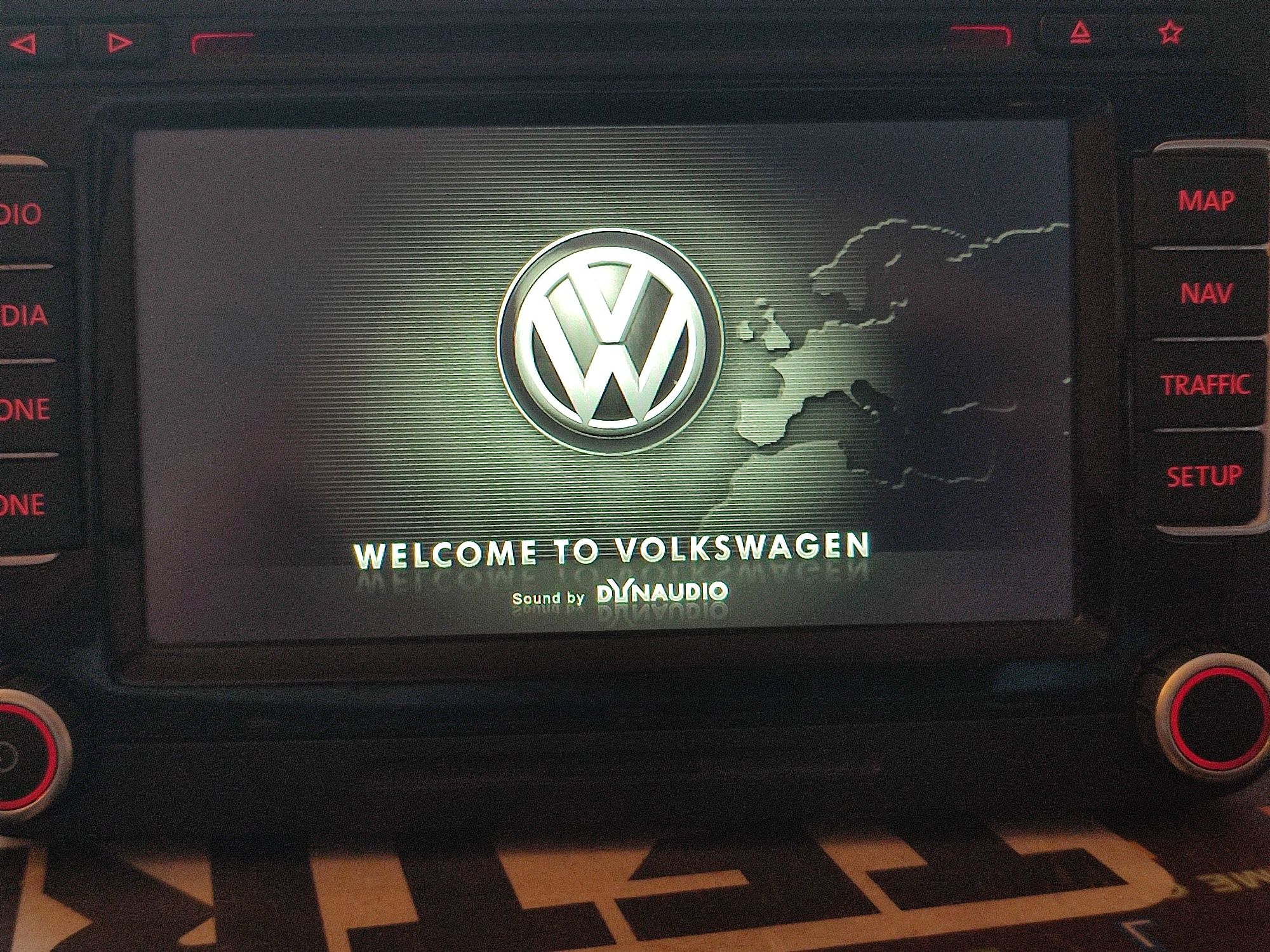 Radio Rns 510 VW Touran Jetta Golf Passat T6 Polo Scirocco Caddy Eos