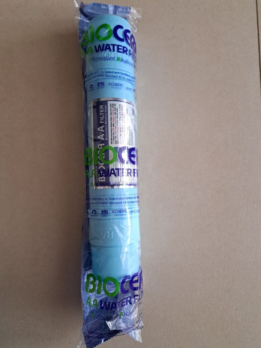 Wkład filtrujący wodę, redox Biocera A.A Water Filter