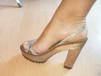 Sandálias de senhora Xuz TAM 36