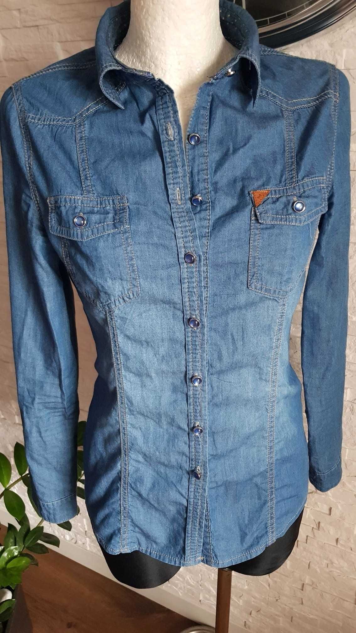 Dżinsowa koszula denim Lolly couture