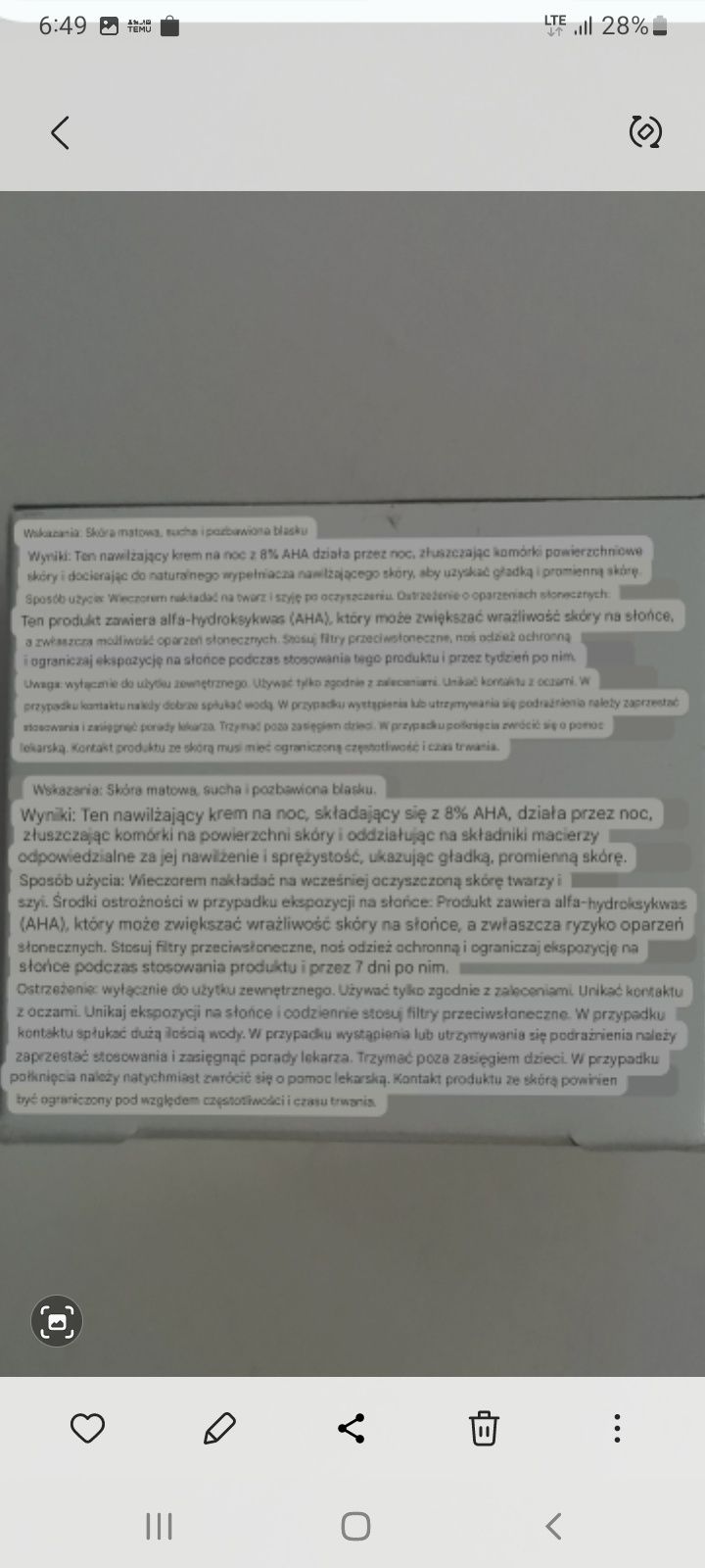 Neostrata Correct krem na noc