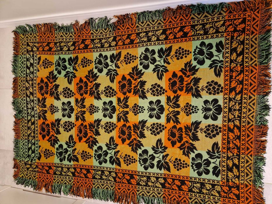 Narzuta kolorowa PRL