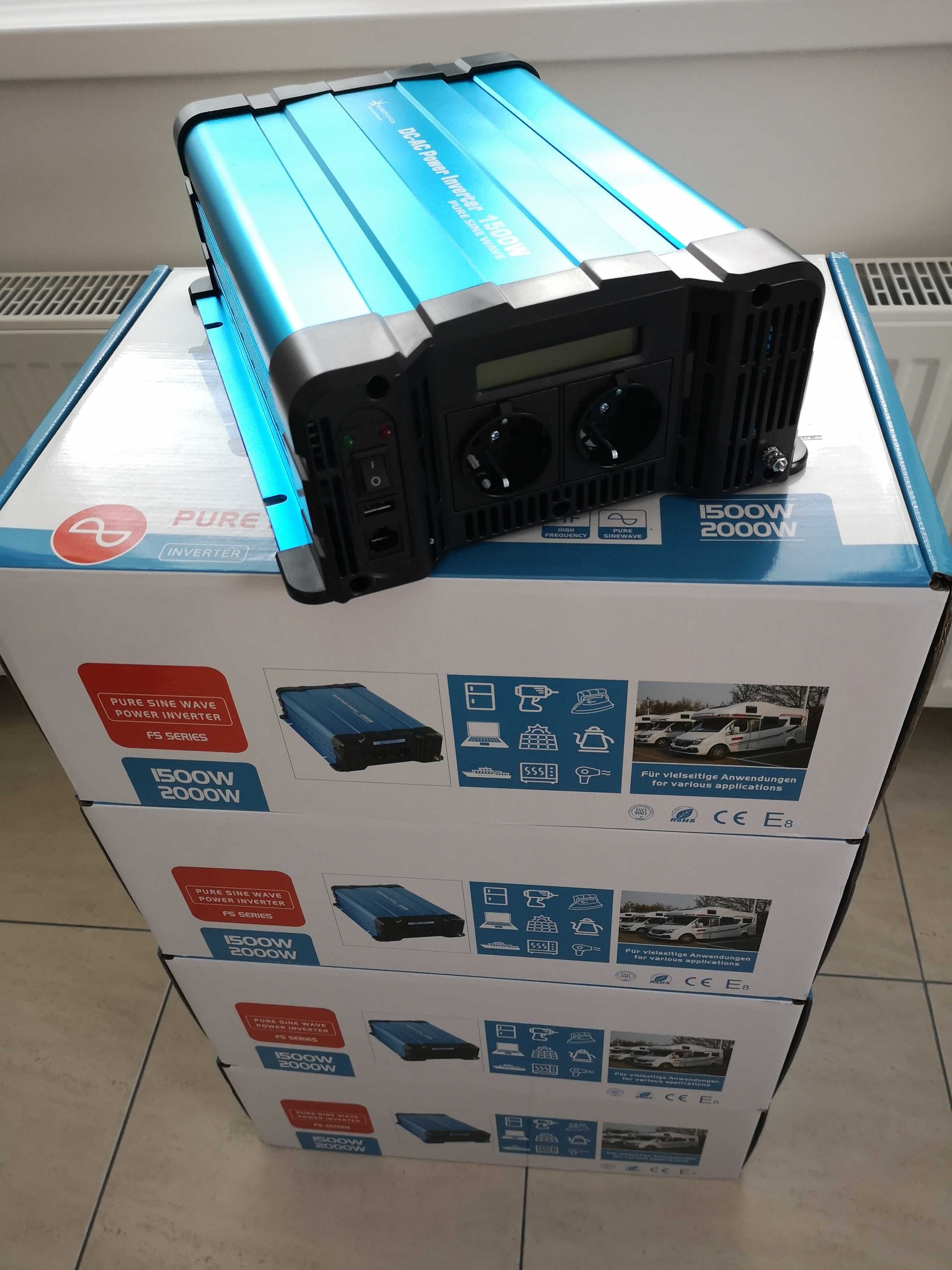 Інвертор 12 220 Solartronics Німеччина   1000W/2000W/1500W/3000W