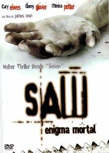 Conj. 2 DVD #1 SAW - Enigma Mortal + #2 SAW II - A experiência do medo