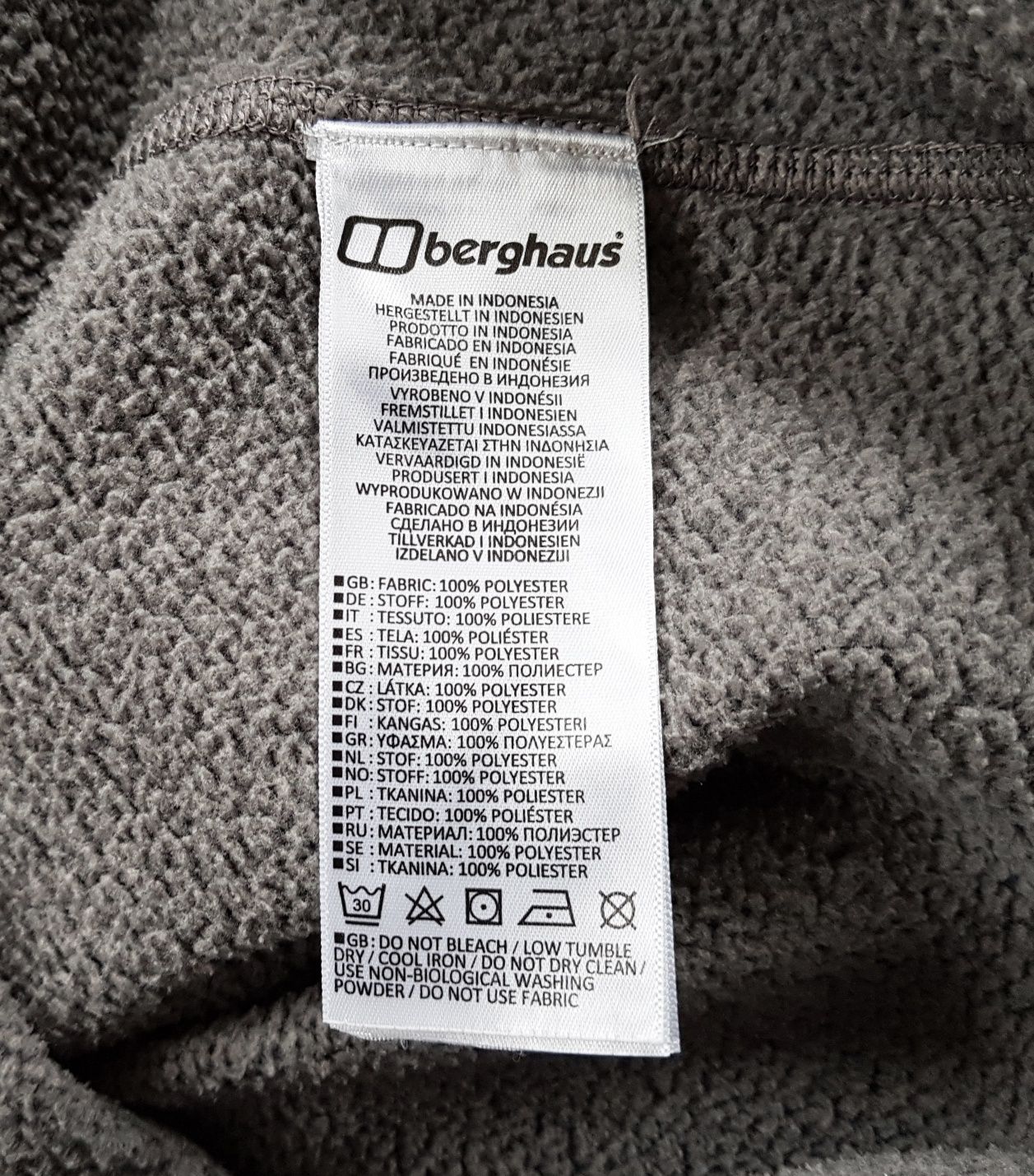Berghaus теплий щільний фліс кофта флісова оригінал M