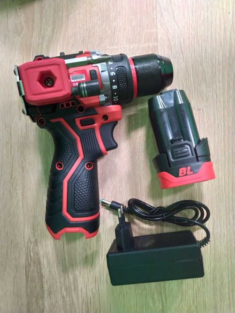 Мощный шуруповёрт дрель Sumaiwei 16.8V  мощный безщёточный мотор