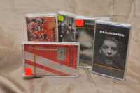 Аудиокассеты Rammstein 5 албомов новые в пленке