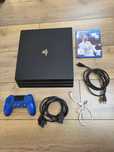 Konsola Sony Playstation 4 Pro PS4 + Kontroler + Fifa 18 PL | Plomby