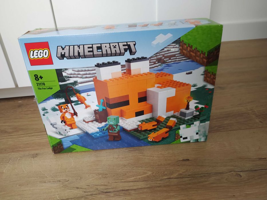 Klocki LEGO Minecraft 21178 Siedlisko lisów