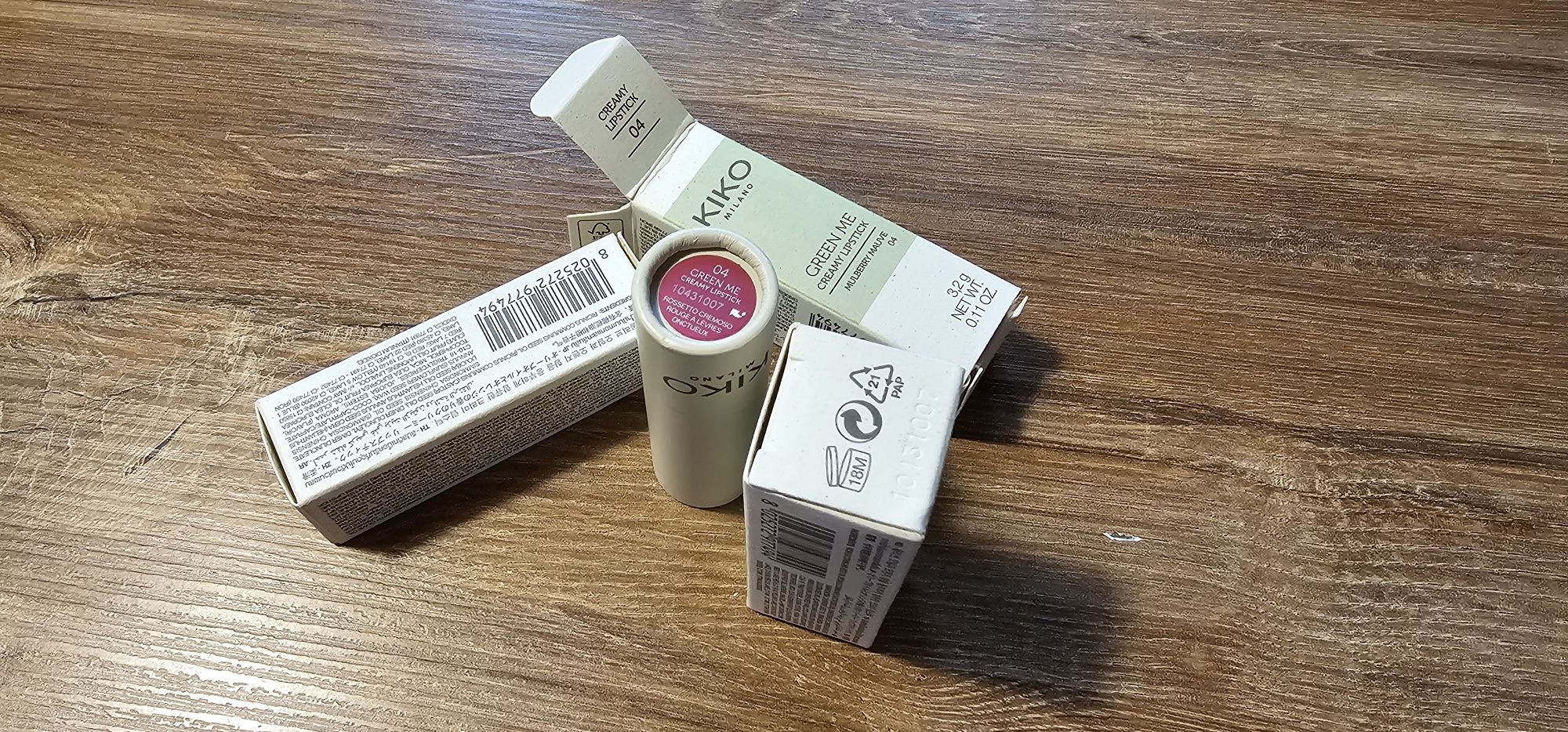 Pomadka Kiko Milano 04 creamy lipstick 3,2g