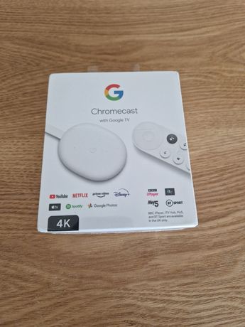 Google Chromecast 4.0 4k NOWY
