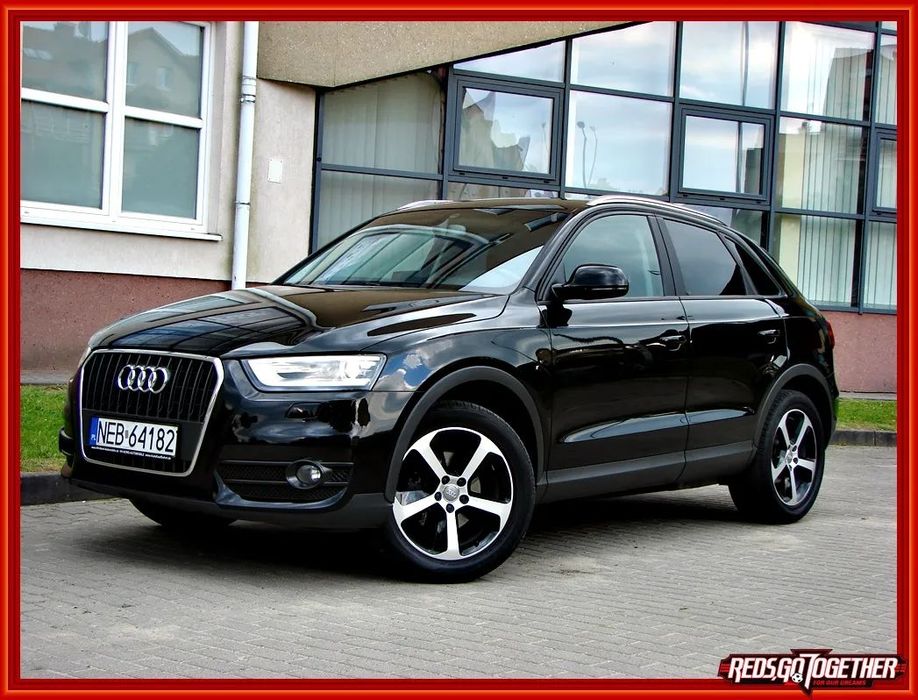 Audi Q3 Zarejestrowana 2.0TDi 140KM Navi Alu17 BiXenon LED PDC Hak