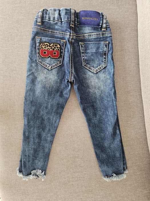Spodnie jeansowe Monnalisa – rozmiar 98 cm
